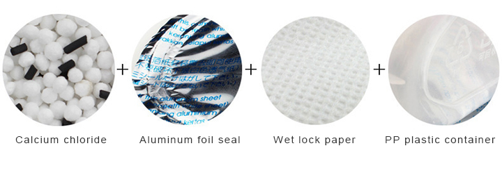 Disposable moisture absorber material